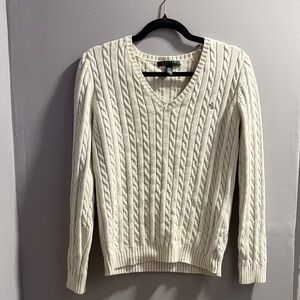 Ralph Lauren White Sweater